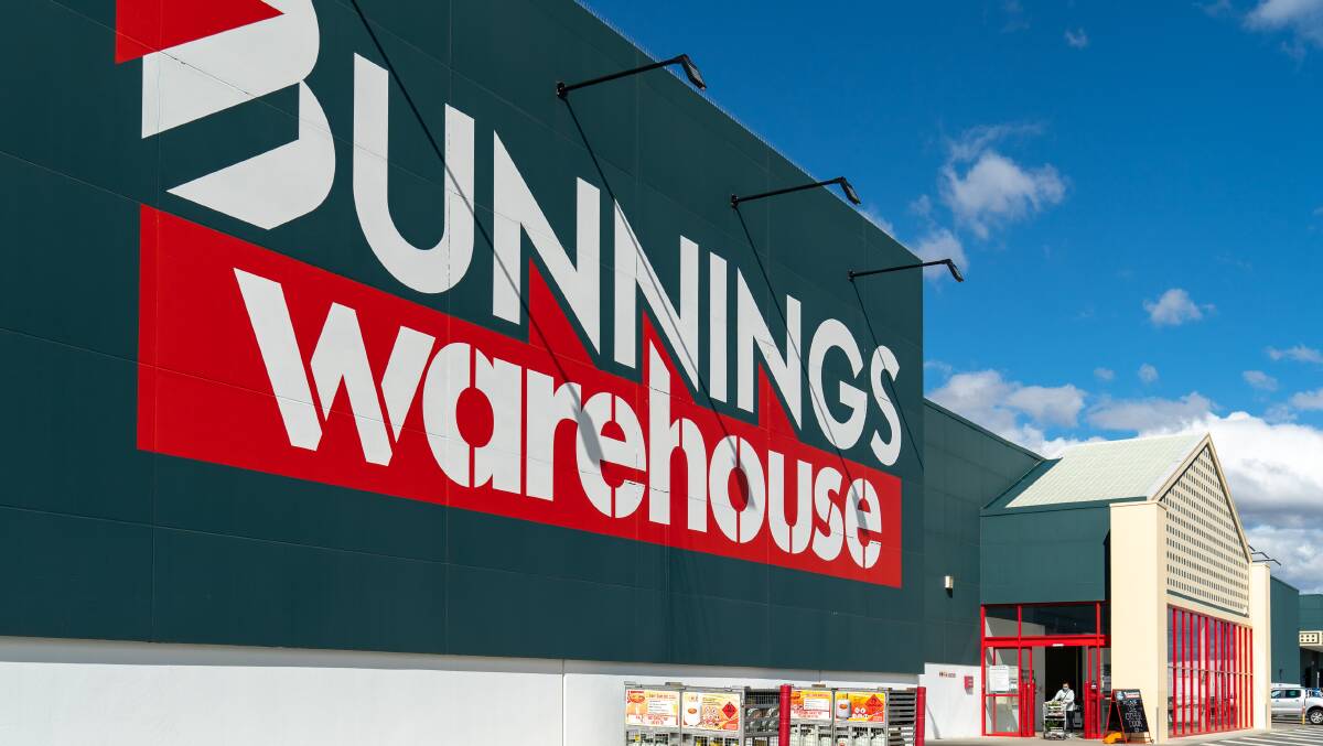 Hardware stores like Bunnings will be click and collect only in the ACT as part of new business restrictions. Picture: Richard Thompson