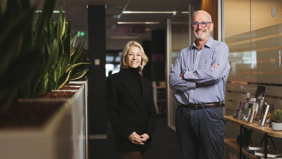 Prism Neuro co-founders Elizabeth McGrath and Gordon Waddington, who have taken out a major start-up award. Picture: Dion Georgopoulos