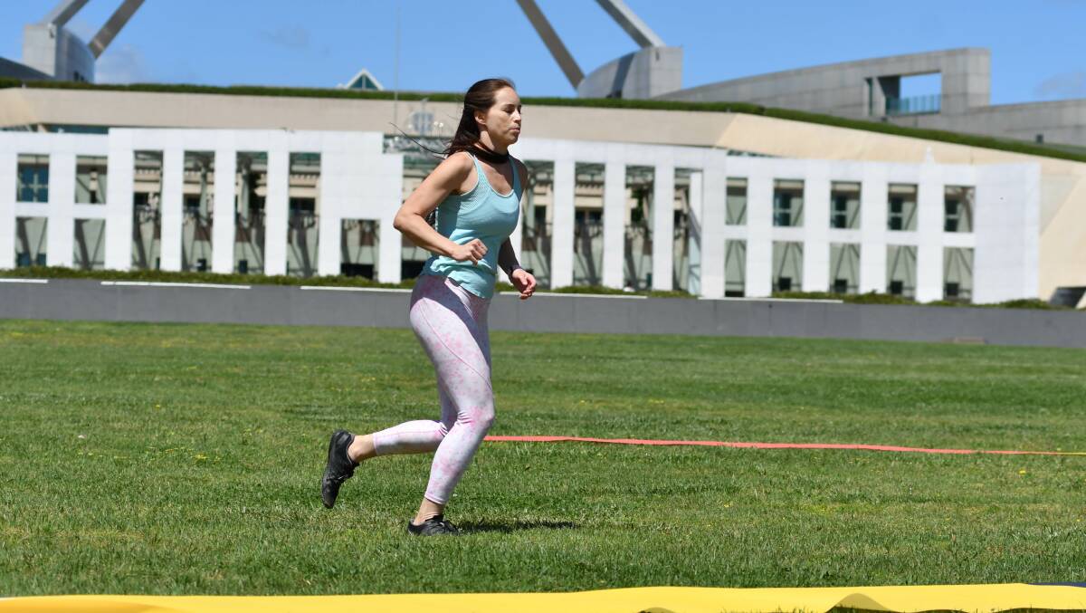 Teams raced around Canberra as part of the final leg of the Amazing Race Australia. Picture: Supplied