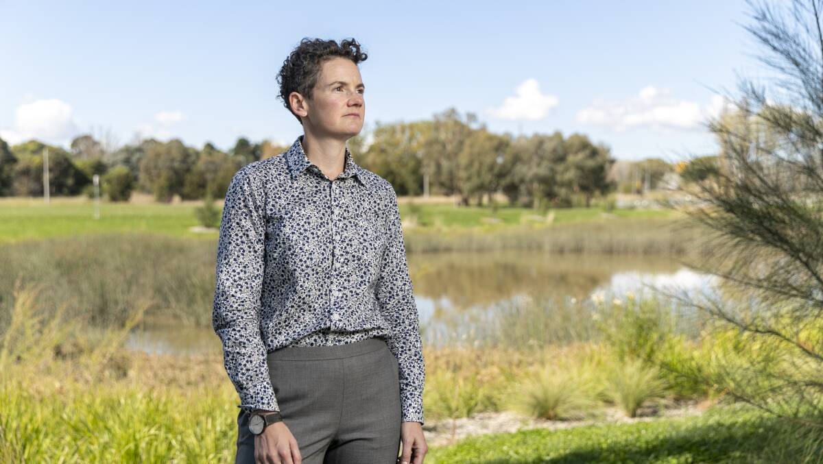 ACT environment and sustainability commissioner Dr Sophie Lewis will lead an investigation into the health of Canberra's waterways. Picture: Keegan Carroll