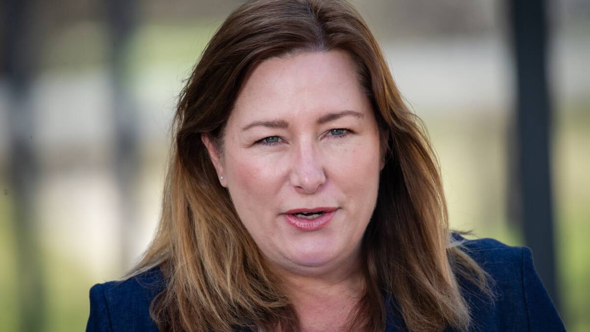 ACT Education Minister Yvette Berry. Picture: Karleen Minney