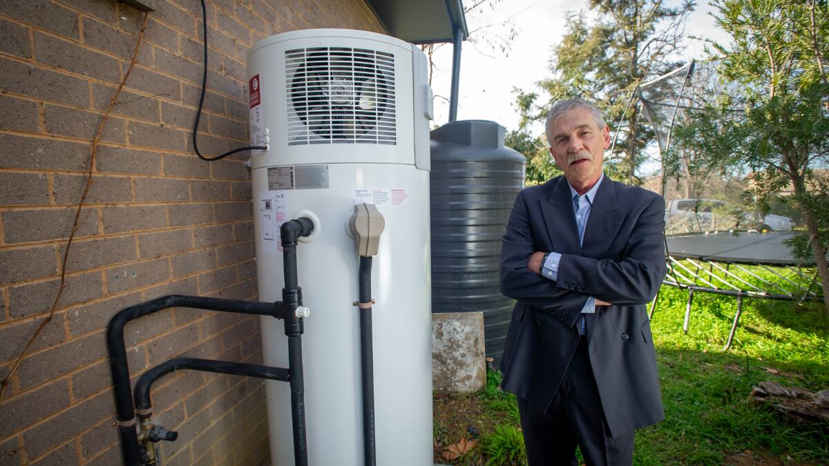 Harvest Hot Water general manager Erik Olbrei, who says not being able to participate in the government's energy efficiency improvement scheme is costing business. Picture: Karleen Minney