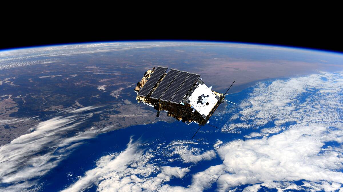 The satellite will pass over Australia every 90 minutes. Picture: Supplied