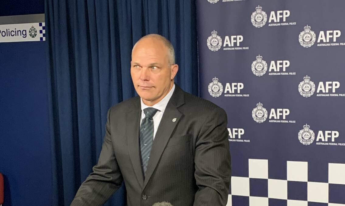 Detective Superintendent Scott Moller, in charge of criminal investigations. Picture: Andrew Brown