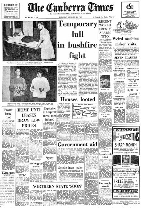 Times Past: November 30, 1968