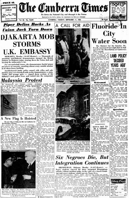 Times Past: September 17, 1963
