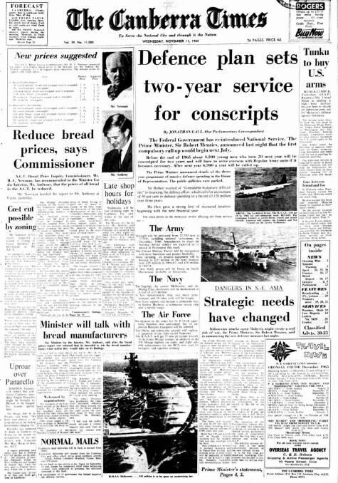 Times Past: November 11, 1964