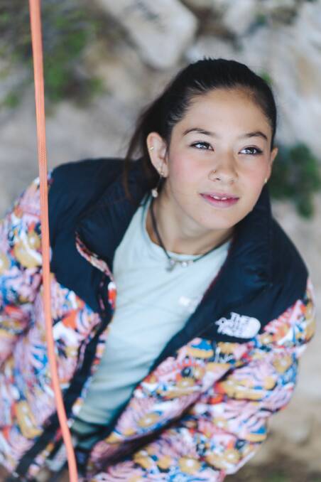 Scarth-Johnson hopes the film can inspire other young women to take on outdoor sports. Picture by Adri Martinez/North Face 
