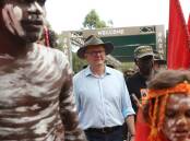 Prime Minister Anthony Albanese at the Garma Festival. Picture: Supplied