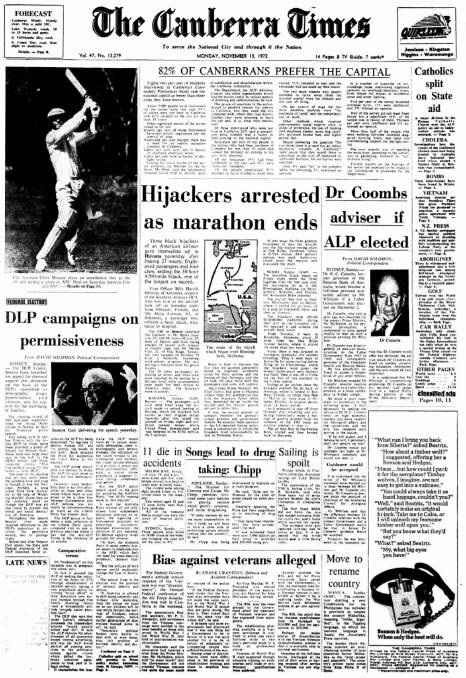 Times Past: November 13, 1972