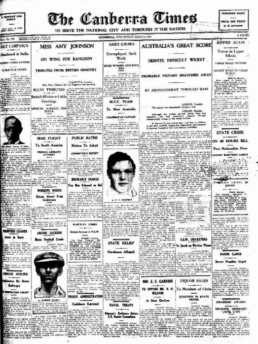 Times Past: May 14, 1930