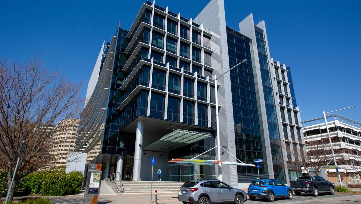 The building at 121 Marcus Clarke Street which will be home to The Canberra Times newsroom.