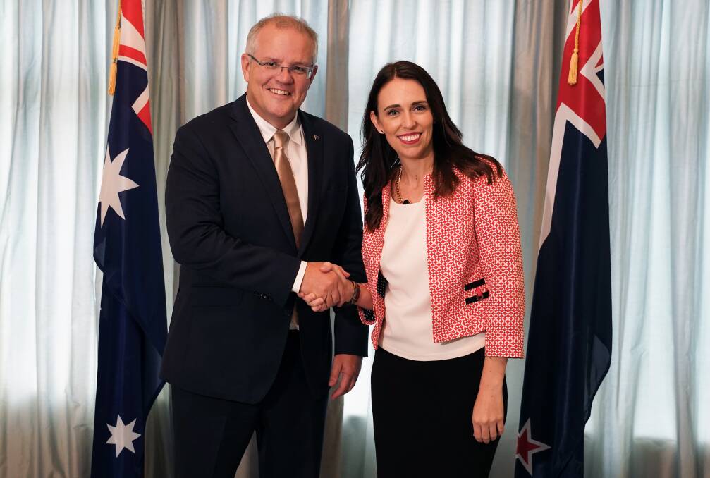 Many Australians would gladly forsake our Prime Minister Scott Morrison for his New Zealand counterpart Jacinda Ardern. Picture: AAP