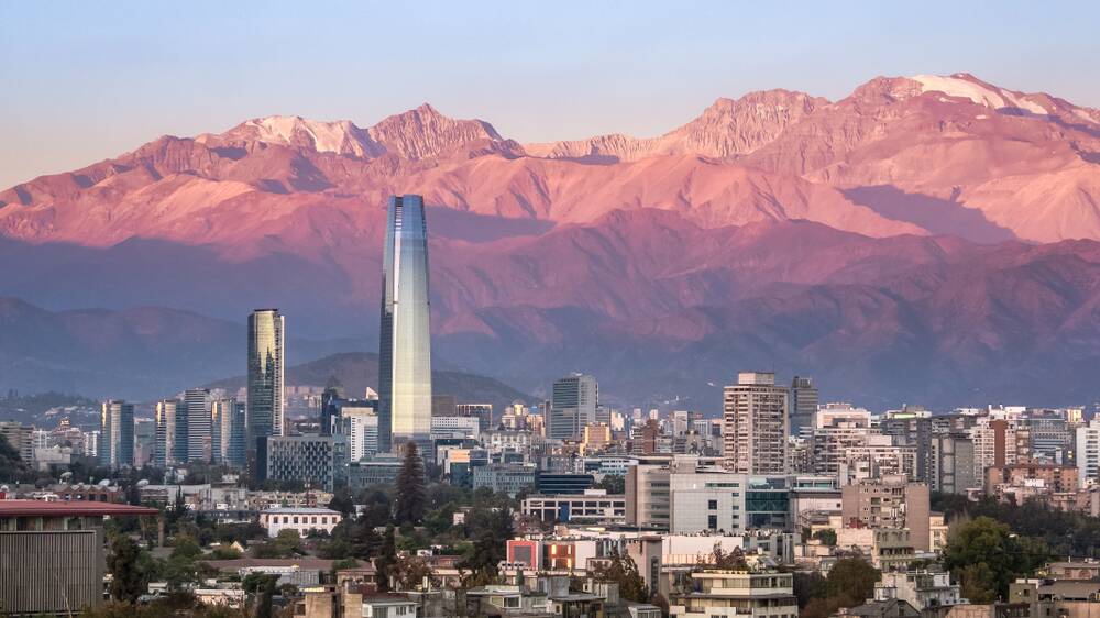 Santiago's street are full of life. Picture: Shutterstock