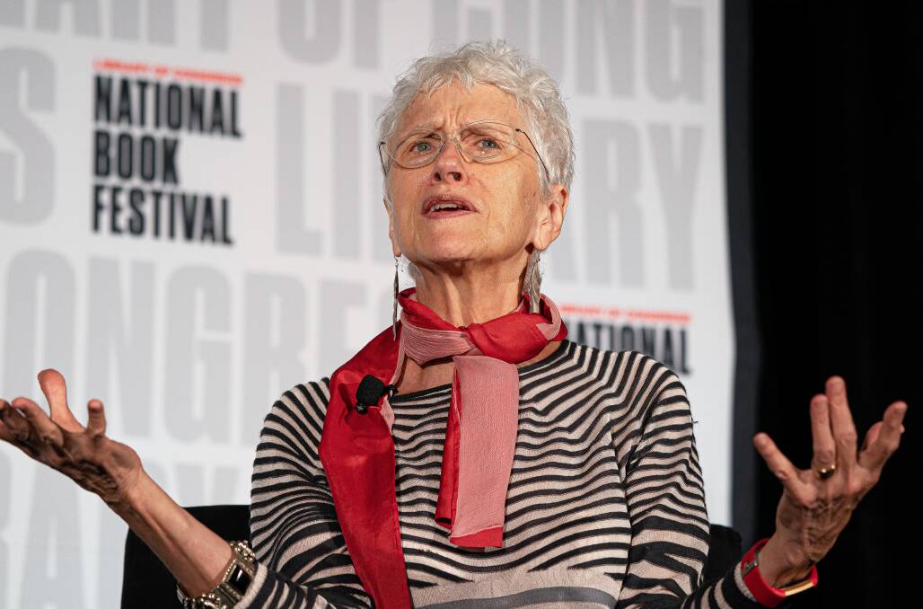 Sara Paretsky at last years Library of Congress National Book Festival in Washington. Picture: Jeff Malet/Newscom/Alamy