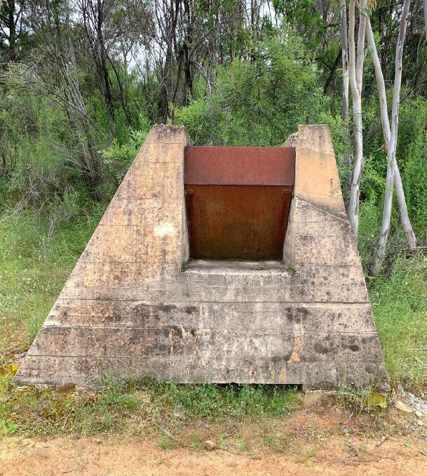 Mystery object at Mt McDonald. Picture: Heather McInnes