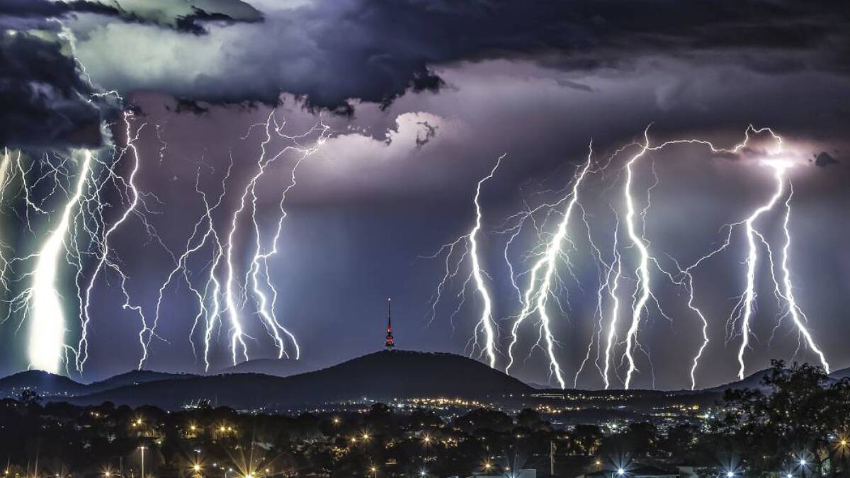 Storms over Canberra still spook witnesses who were there when the lightning hit. 'I can tell when there's a severe storm coming,' one says. 'I feel it in my body.' Picture: Ari Rex