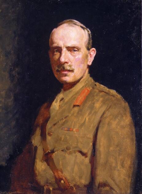 A posthumous portrait of Major-General Sir William Throsby Bridges. Picture: Australian War Memorial