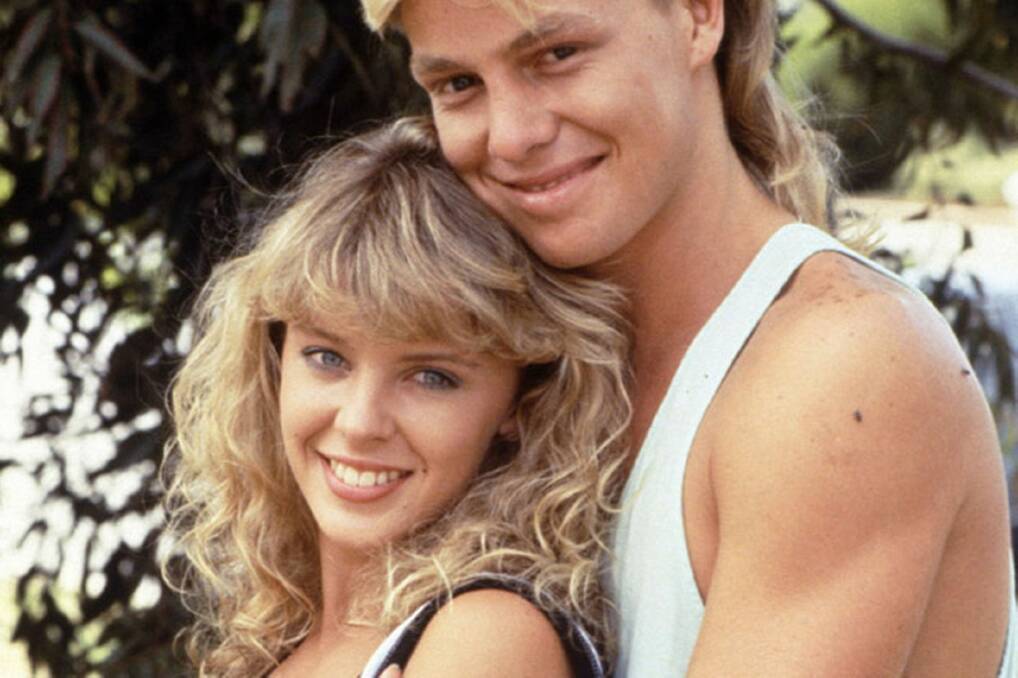 Like so many other Australian performers, Kylie Minogue and Jason Donovan got their start on Neighbours. Picture: Network Ten