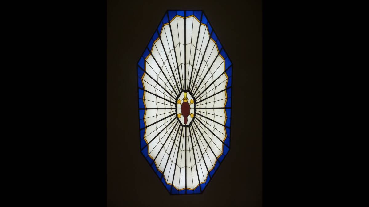 The platypus skylight at the National Film and Sound Archive. Picture by Tim the Yowie Man