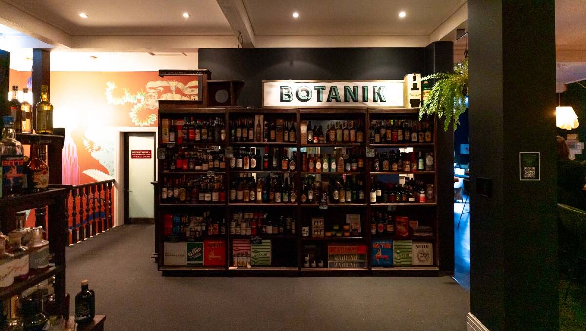 The upper level of the Royal George Hotel has been turned into a cocktail bar
called Botanik. Picture by Michael Turtle