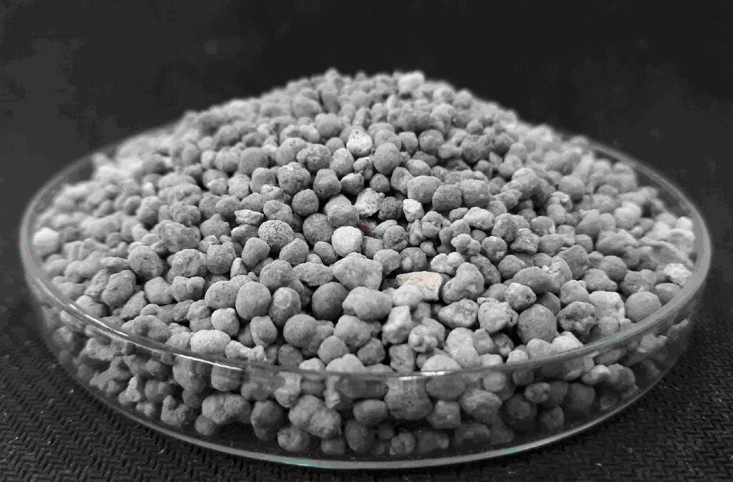 Triple superphosphate fertiliser. Picture: CSIRO