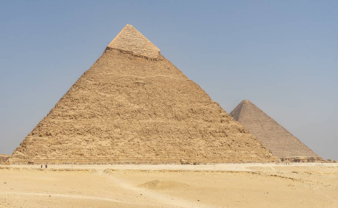 The Giza Pyramids are part of a World Heritage Site because of the historical era they represent.