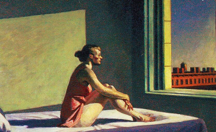 edward Hopper's Soleil du matin (Morning Sun), 1952. Picture: Shutterstock
