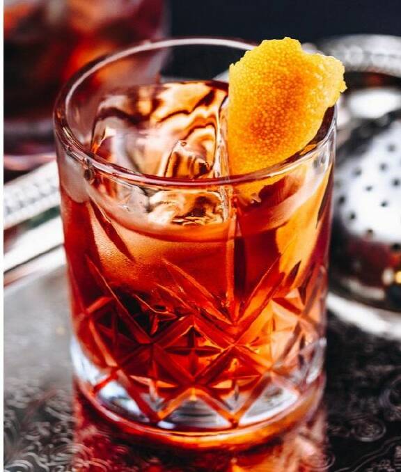 A negroni, the cocktail that started it all. Picture: Supplied