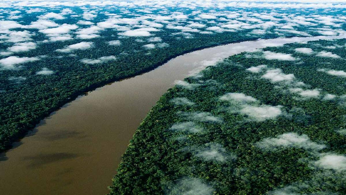 The Orinoco river, near La Esmeralda in Venezuela. Picture: Yann Arthus-Bertrand/Altitude