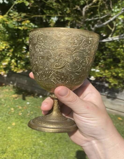 The mystery goblet. Picture supplied