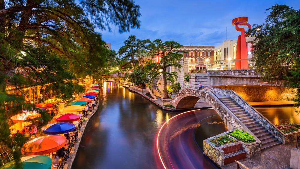 San Antonio's River Walk. Picture Shutterstock