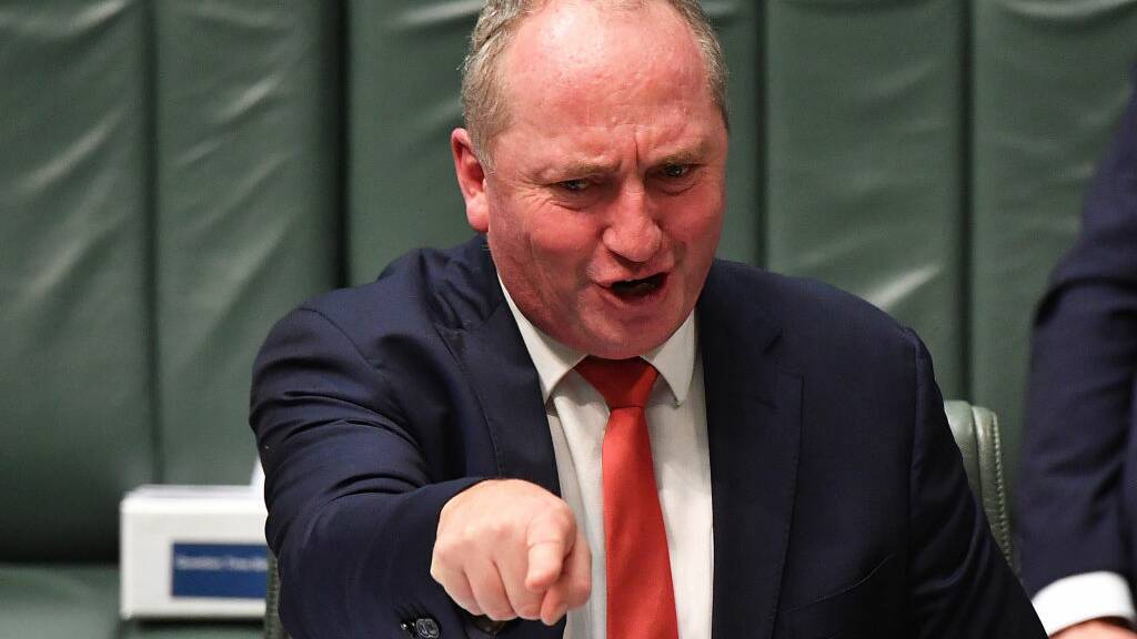 Barnaby Joyce ... the mememongers have a point. Picture: Getty Images