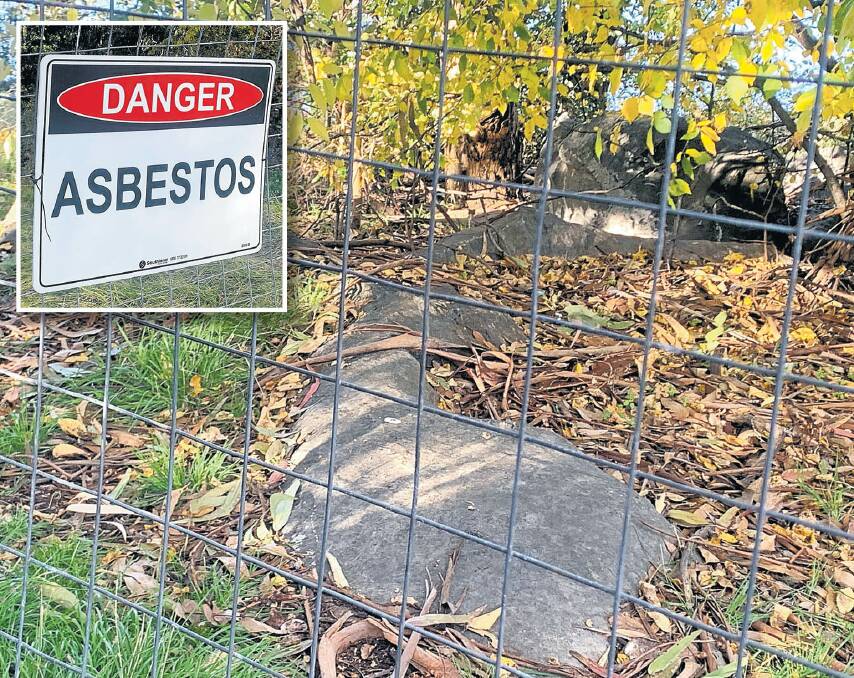 Access to the remnants of Acton Peninsula's limestone outcrop is closed indefinitely due to asbestos contamination. Picture by Tim the Yowie Man