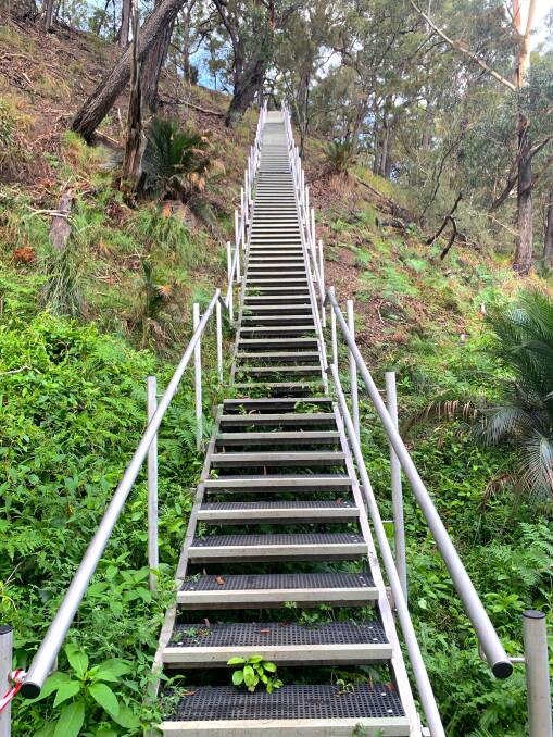 Have you huffed and puffed your way up these stairs? Picture by Tim the Yowie Man