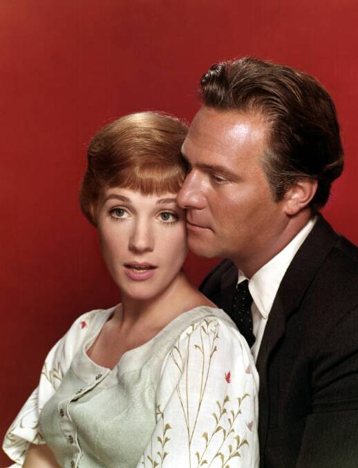 Christoper Plummer with Julie Andrews in The Sound of Music. Picture: Getty Images