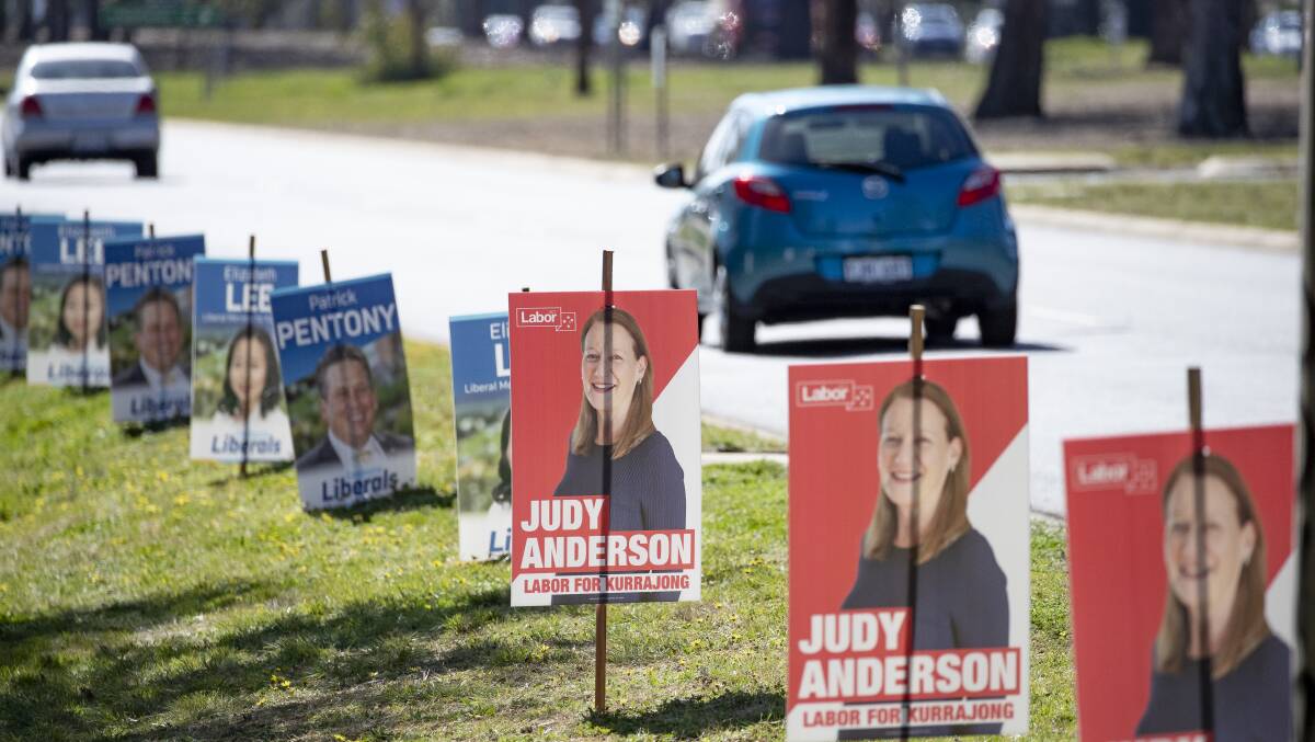 Political 'corflutes' pop up like daisies around our suburbs at election time.