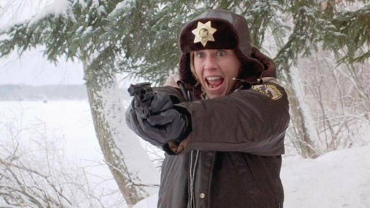 Good cop: Frances McDormand as Marge Gunderson in Fargo. Picture Phoenix Pictures