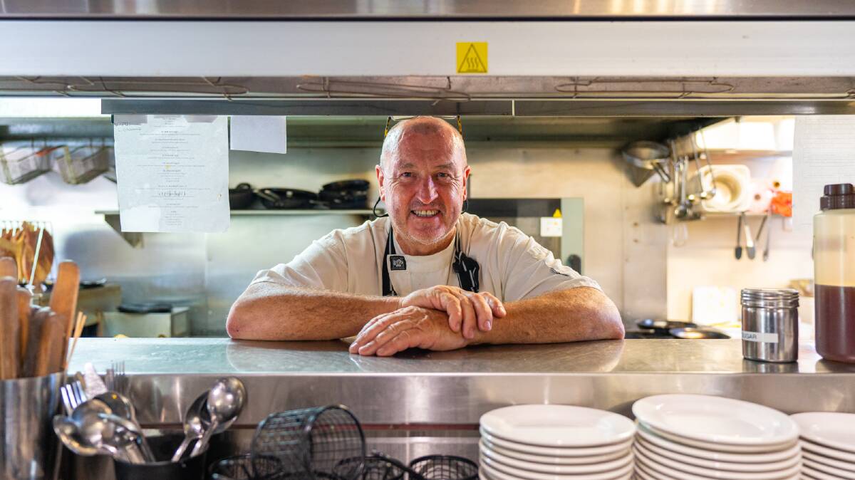 Robert Davidson at his St Jude's restaurant in Ballandean. Pictures: Michael Turtle