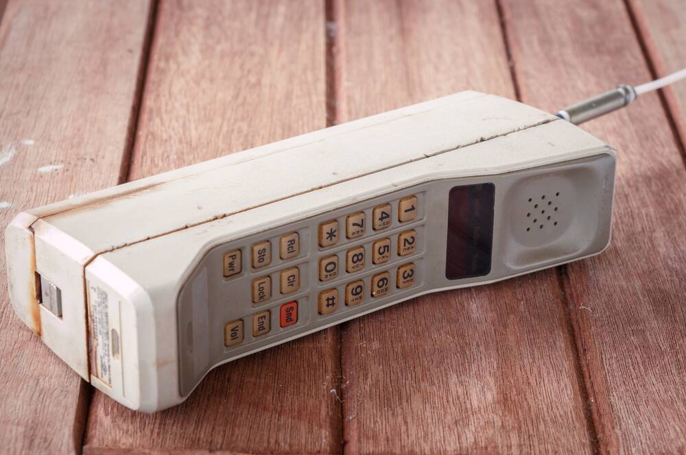 From 'the brick' to smart watches, technology has come a long way. Picture: Shutterstock