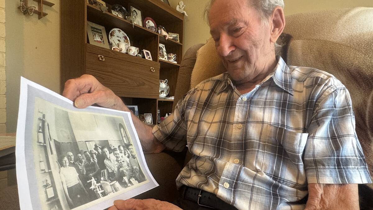 Gordon McKie reflects on the mysterious photo taken 75 years ago. Picture by Tim the Yowie Man