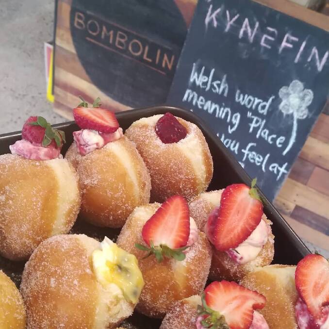Tuck into a yummy treat from Kynefin Café. Picture: Supplied