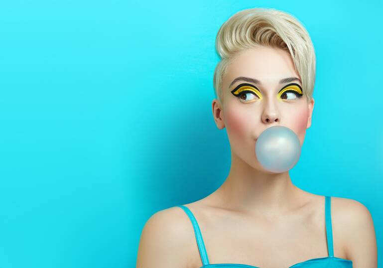 Bubblegum first hit the shelves in 1906. Picture Shutterstock