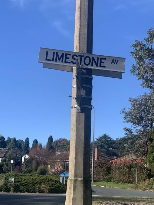 Many landmarks around Canberra have 'limestone' in their name, including one of our major thoroughfares. Picture by Tim the Yowie Man