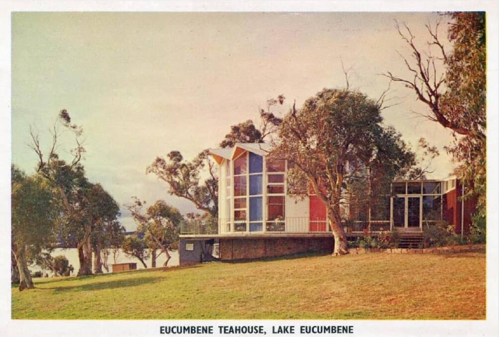 A 1960s postcard of the Eucumbene Tea House. Picture supplied