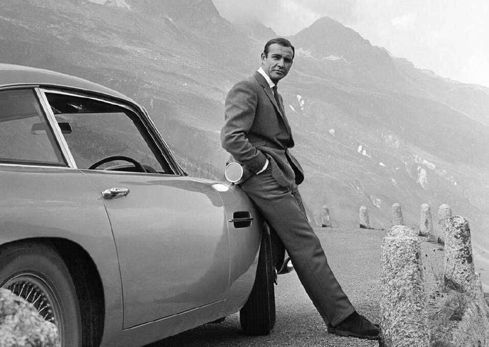 For Connery, seen here in Goldfinger, playing James Bond proved to be both an opportunity and an albatross. Picture: Getty Images