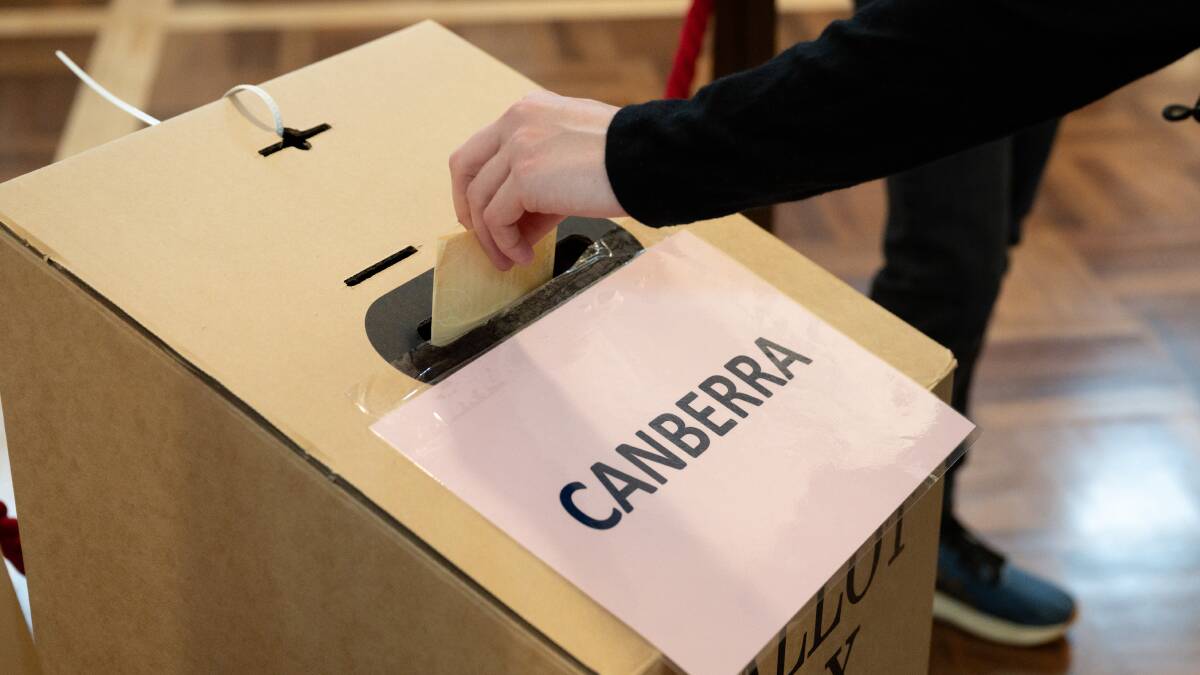 The majority of Canberrans made an educated decision. Picture Elesa Kurtz