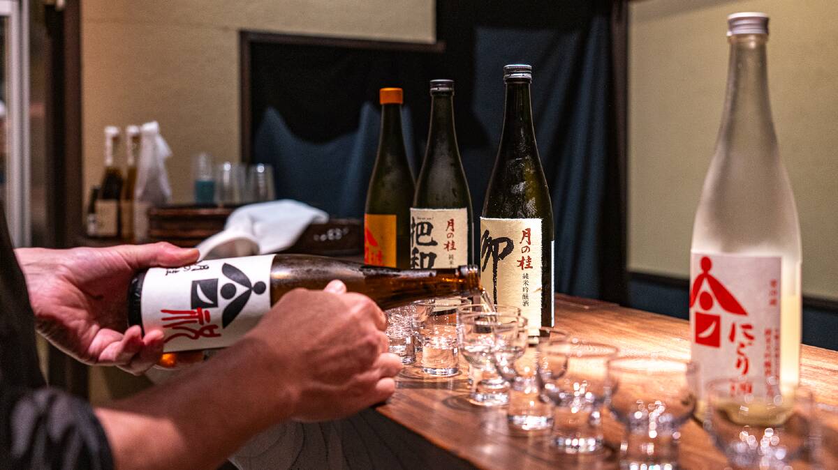 Exploring the wide spectrum of sake styles that are made in Kyoto. Picture by Michael Turtle