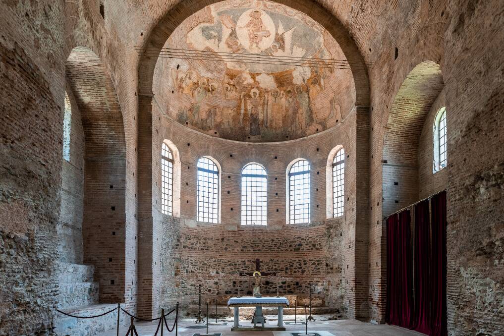 The Rotunda in Thessaloniki was built in the 4th century and used as a church for more than 1200 years.
