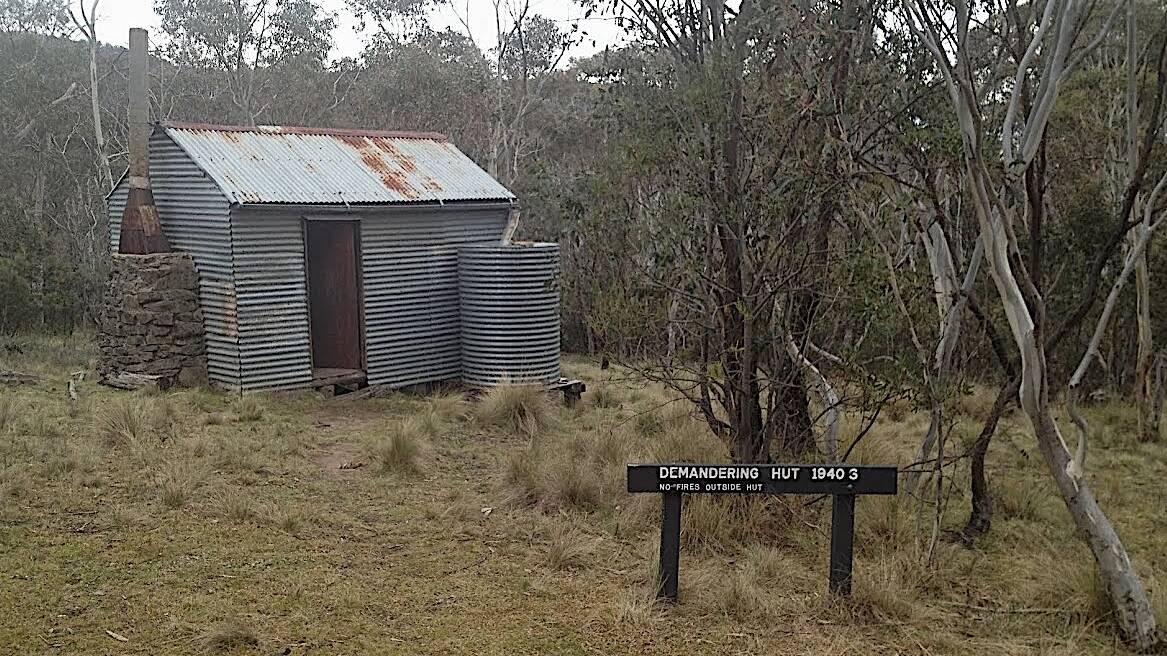 Demandering Hut before the Orroral Valley Fire. Picture: John Evans